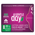 Organic Cotton Absorbent Liners w/ Anion Strip (20 pcs) I Non-Toxic